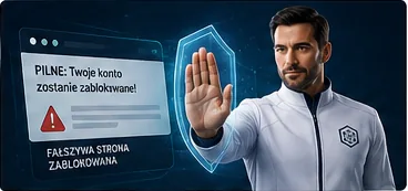 Strażnik Sieci blokuje fałszywą stronę
